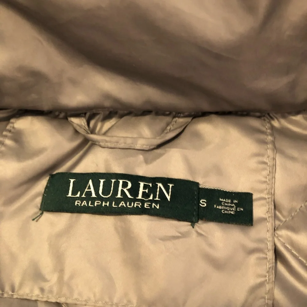 Lauren Ralph Lauren down hooded jacket. Size small. - Picture 10 of 16